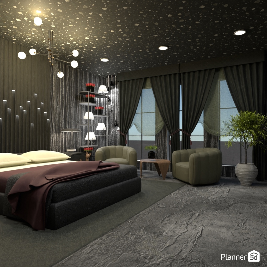Midnight Mood Room #28890072 by Editors Choice
