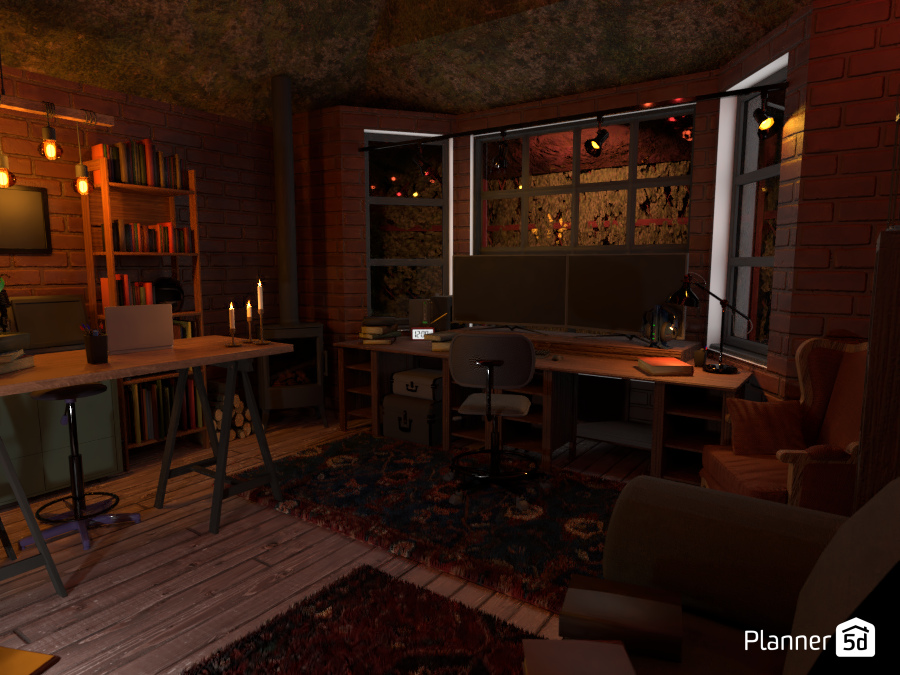 Zombie Apocalypse Bunker - Free Online Design | 3D Floor Plans by ...