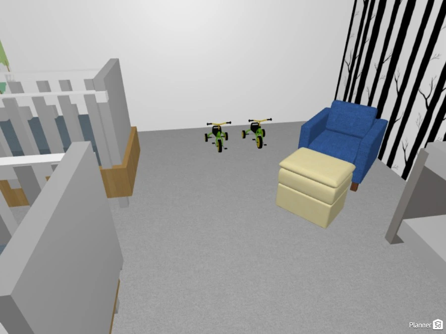 this is miracle doggys nursery for twins! #3032544 by ella!