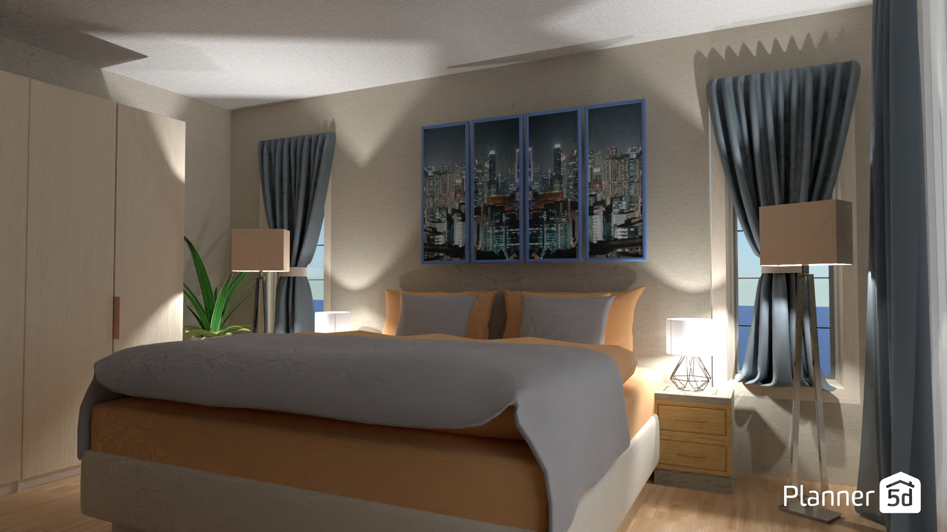 Bed room #15344459 by meaw