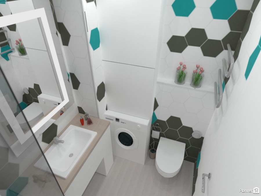 Design bathroom 2053685 by Татьяна Максимова image