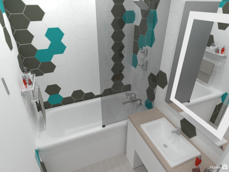 Design bathroom 2053688 by Татьяна Максимова image