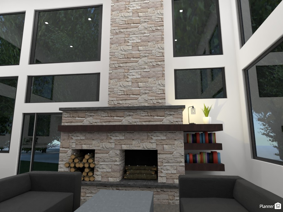 Custom Fireplace #3607323 by Chris Bjorgolfsson