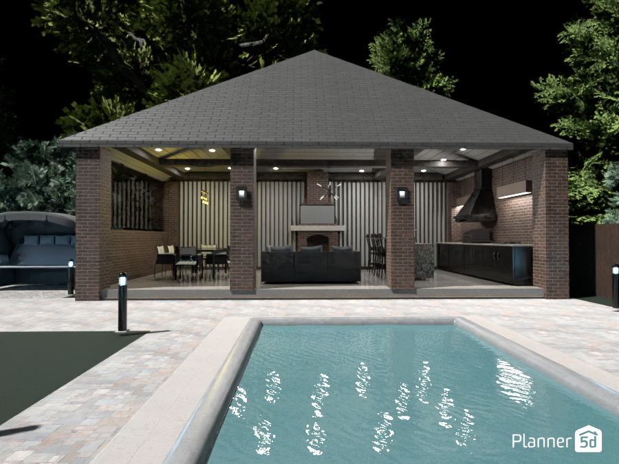 Беседка для отдыха #11548820 by Diana