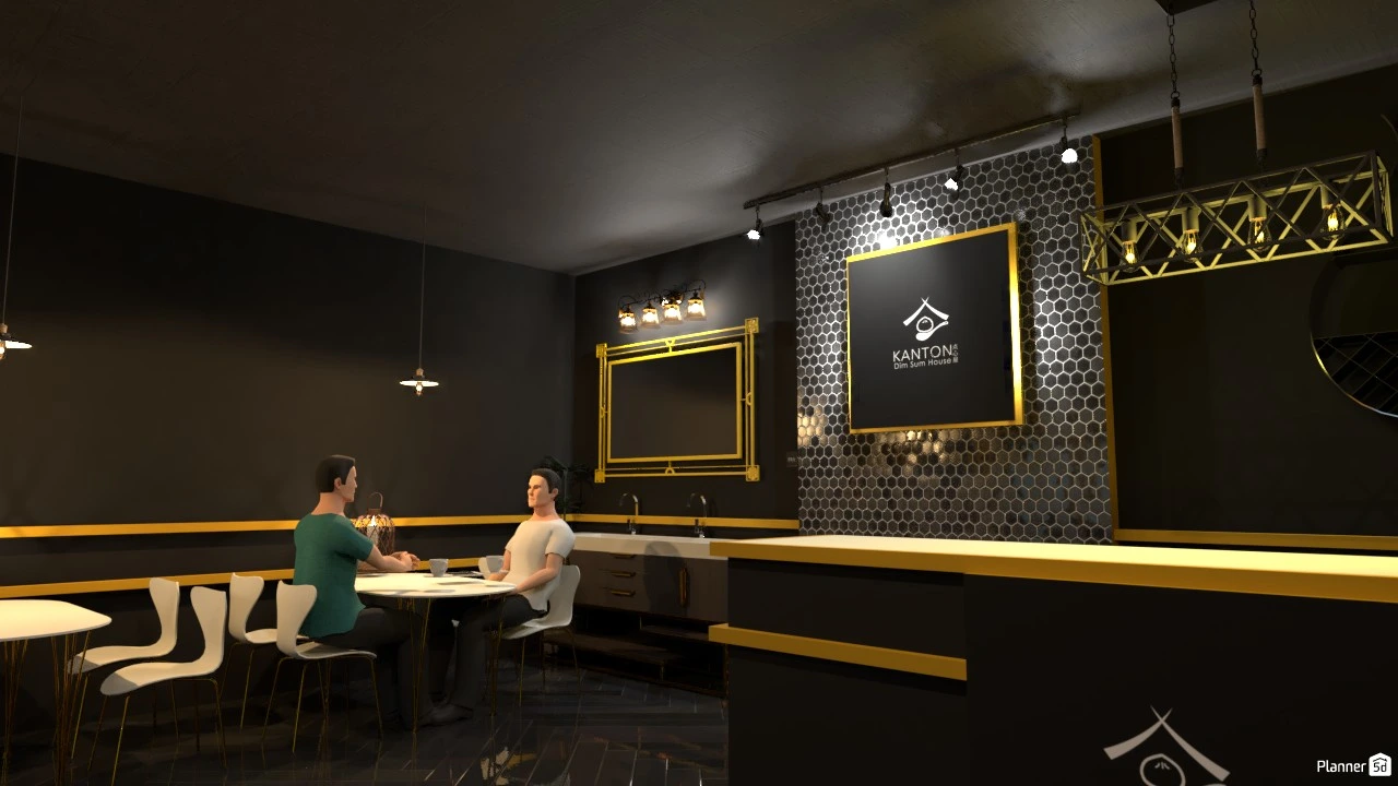 Chinese Restaurant Plan #92533 by Srully Goldklang