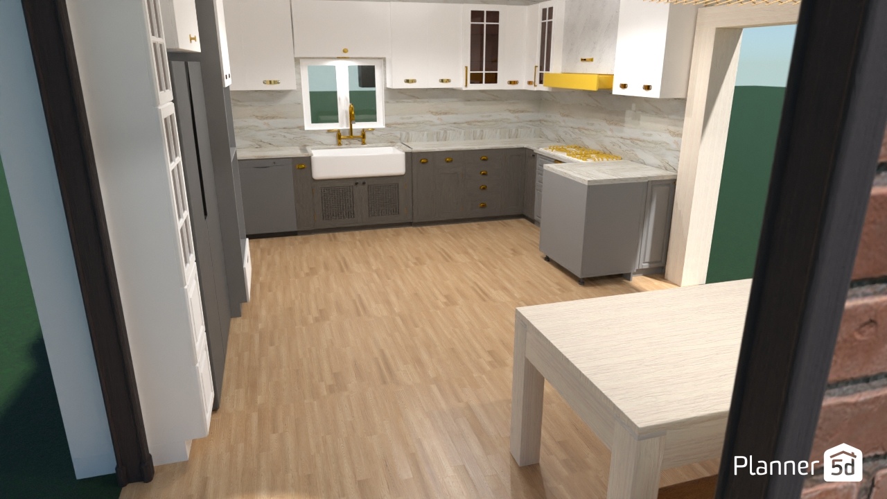 gray kitchen #21745038 by CC design
