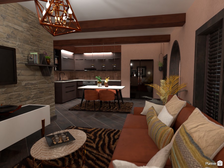 Kitchen & Living J21 #3863453 by Fede Lars