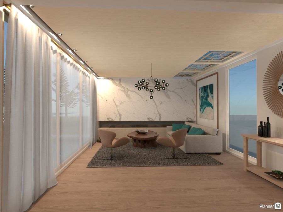 BeachHouse living room #3156221 by Arni