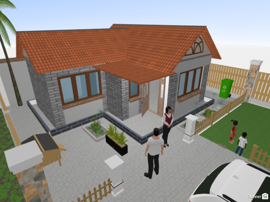 Simple Bungalow House - Designed by Eng. Joseph Kimani ( Hamerkop Builders ™ ) #24680936 by H A M E R K O P Builders ™