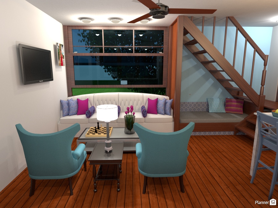 Seaside House Living Room 1403880 by Olivia11 image