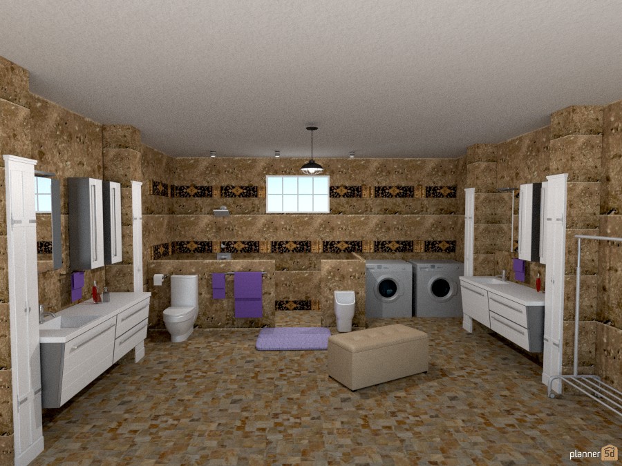 open shower bathroom #1204526 by Joy Suiter