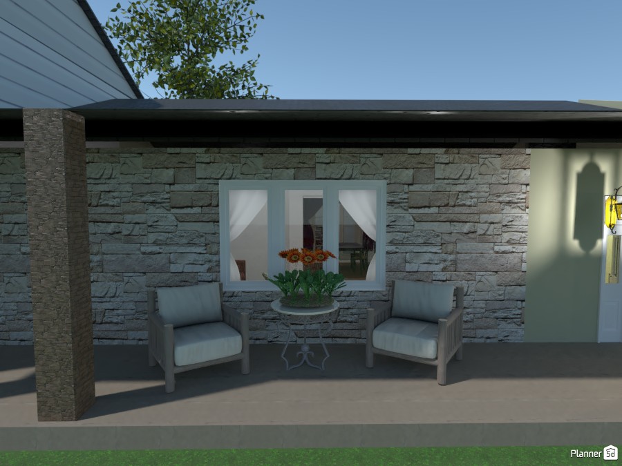 Front Porch #4376284 by J Church