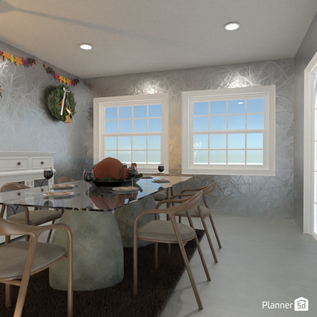 DB: Thanksgiving Day - room shell copy #23419251 by Editors Choice