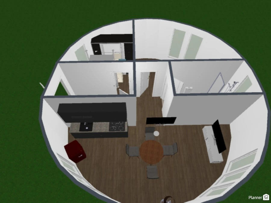 round house #83479 by Ella