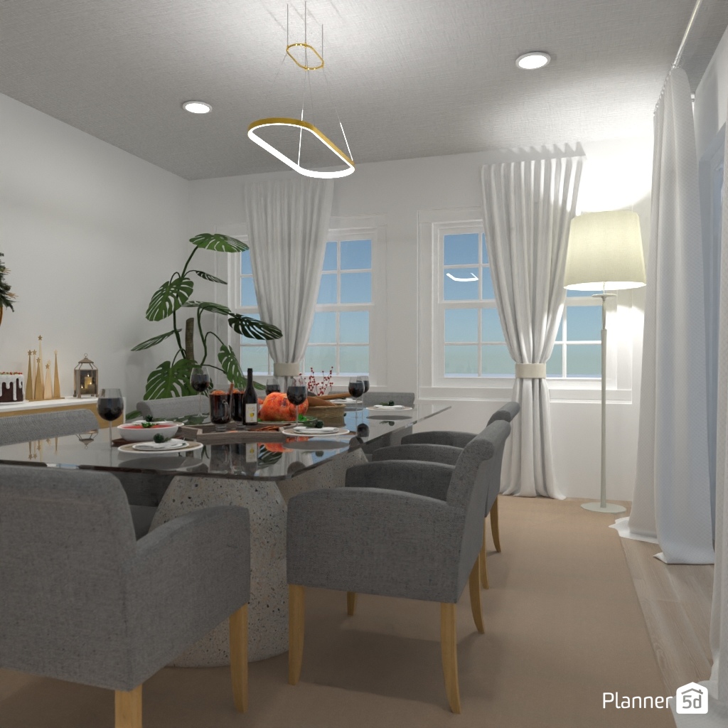 DB: Thanksgiving Day - room shell copy #23441311 by Editors Choice