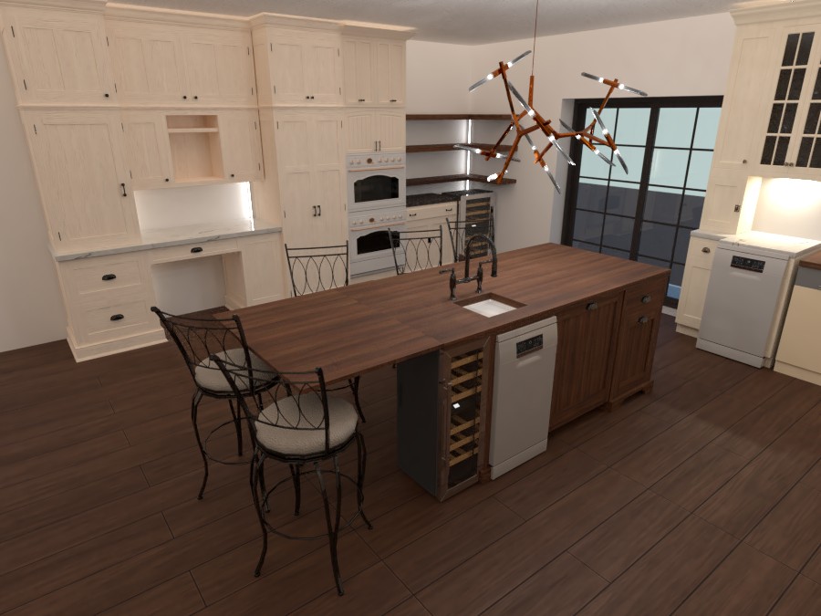 Clients custom kitchen #3835857 by Salvatore Reno