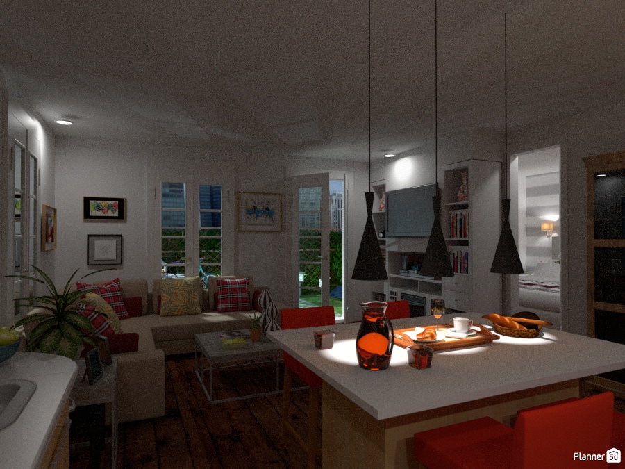 Living room/kitchen 1735034 by Lucija Marko image