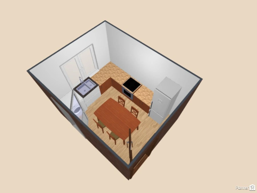 Kitchen woth sechoir #141003 by Boudjemaa Azzout