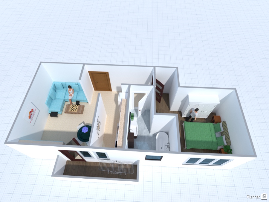 noarmal space apartment #2266956 by NEW CONCEPT LIVING S.R.L, RO34857047