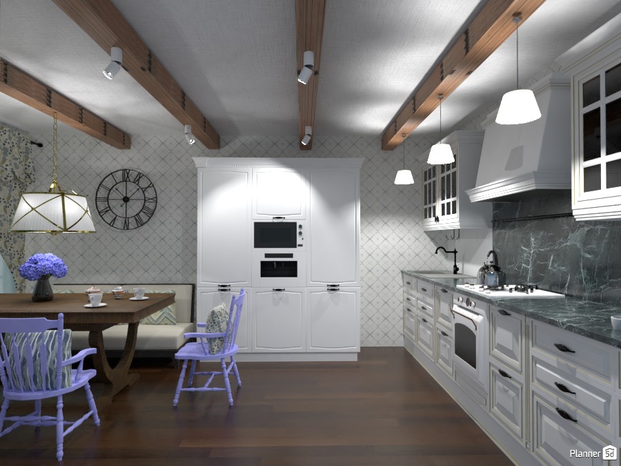 Кухня-столовая #3358234 by Zhanna B