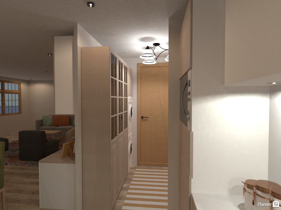 Hallway Laundry and Pantry Area #3517888 by Isabel