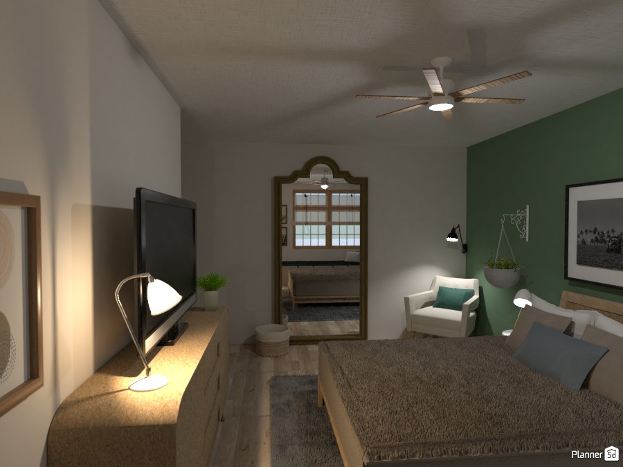 Cozy Sage Master Bedroom #3503491 by Isabel