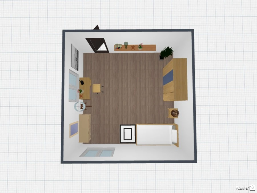 Habitación #3026644 by Planner Time!