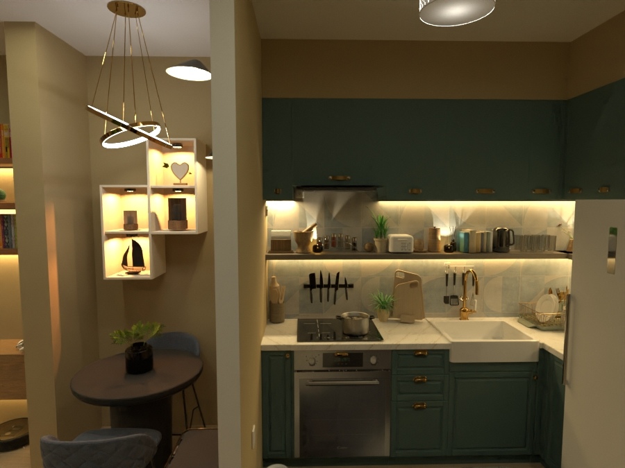 Studio Mini Apartment #14114435 by ZACKY DESIGNER