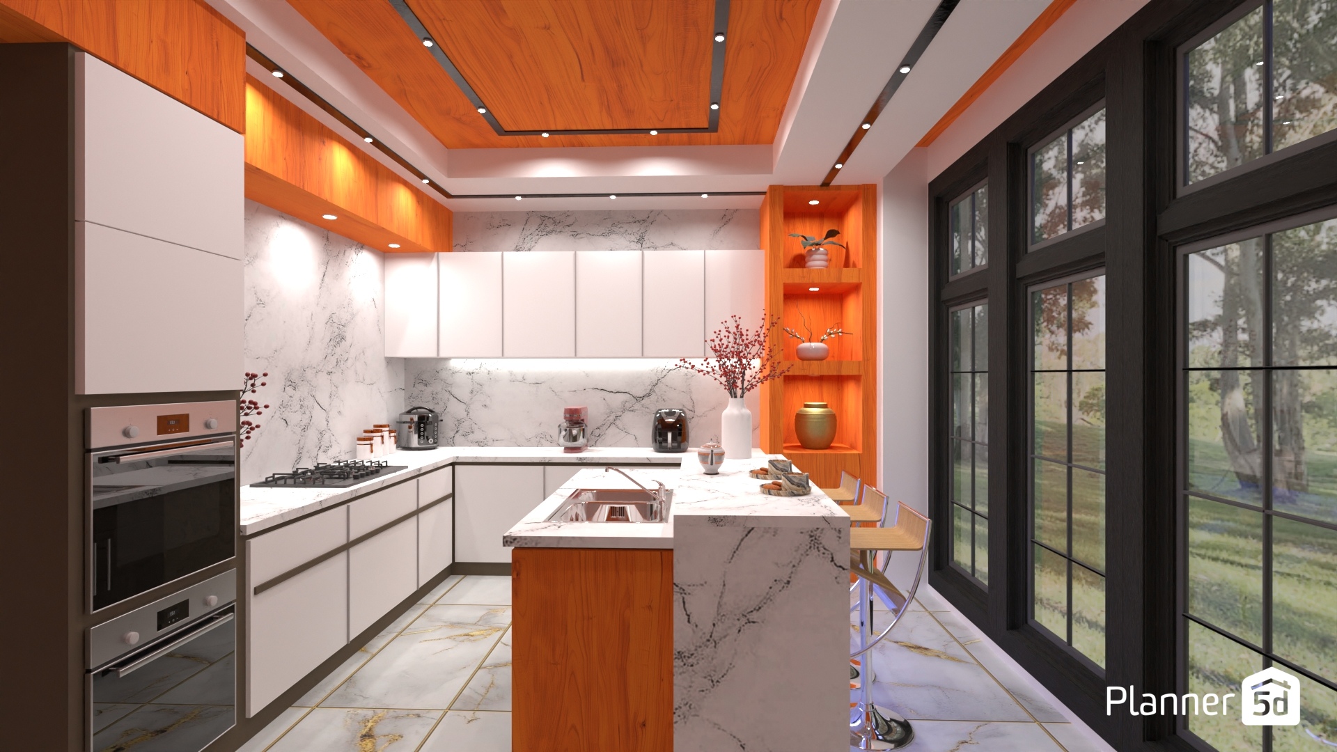 Cocina contemporanea #32935276 by MariaCris