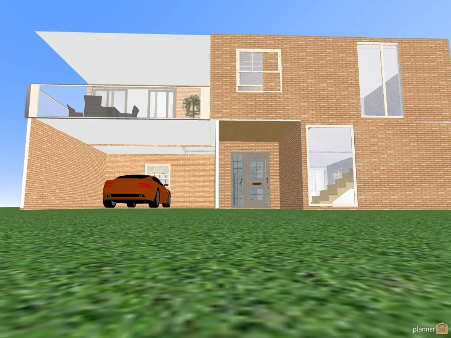 Casa simples com área de lazer #50586 by Cristina Ferreira