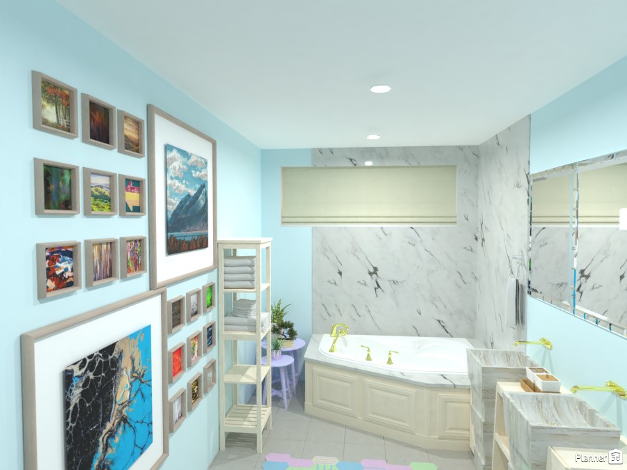 Pastel bathroom #4059967 by Mia