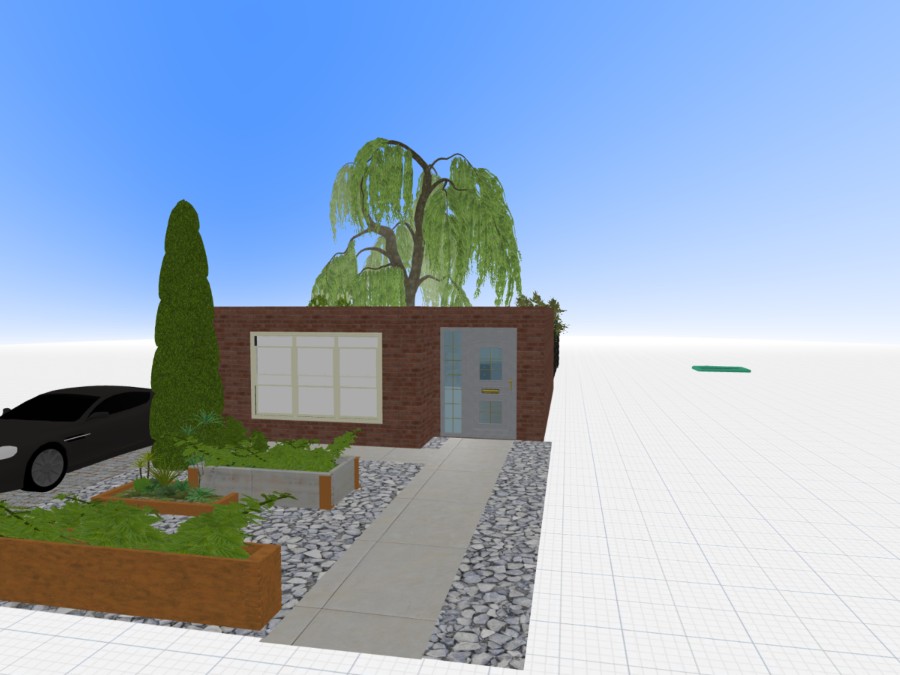 Tuin versie 3 met keuken rekstok #26489016 by User 180167684