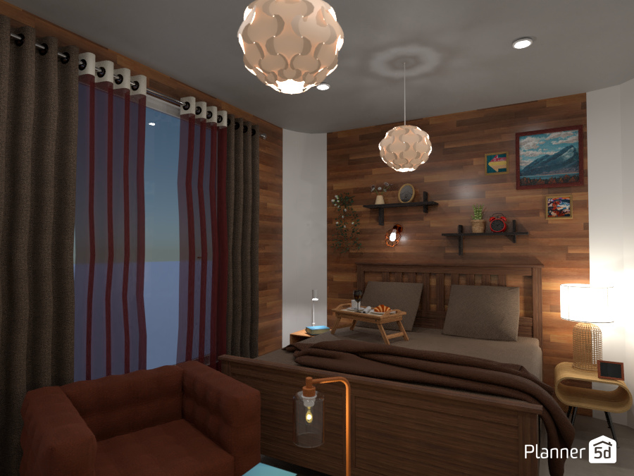 Cuarto tipo cabaña con Vista al paisaje #6290821 by Miguel Angel