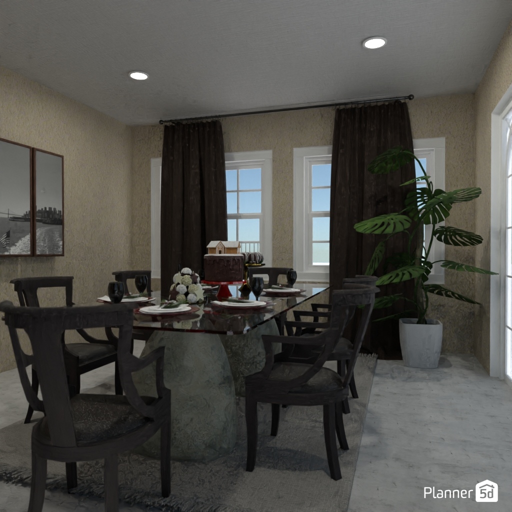 DB: Thanksgiving Day - room shell copy #23420715 by Editors Choice