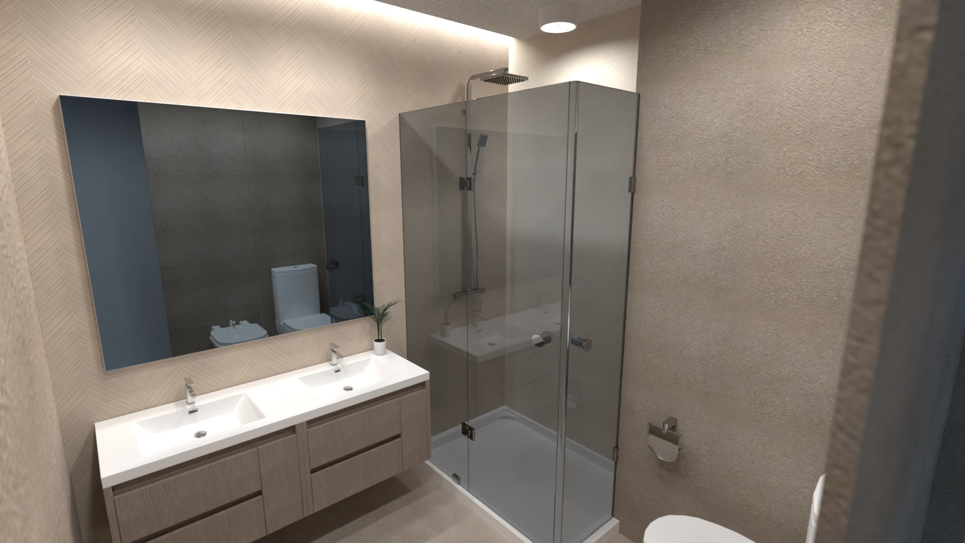 BAÑO_Esproneda_v10 pared ducha Es copy #23467187 by Luis