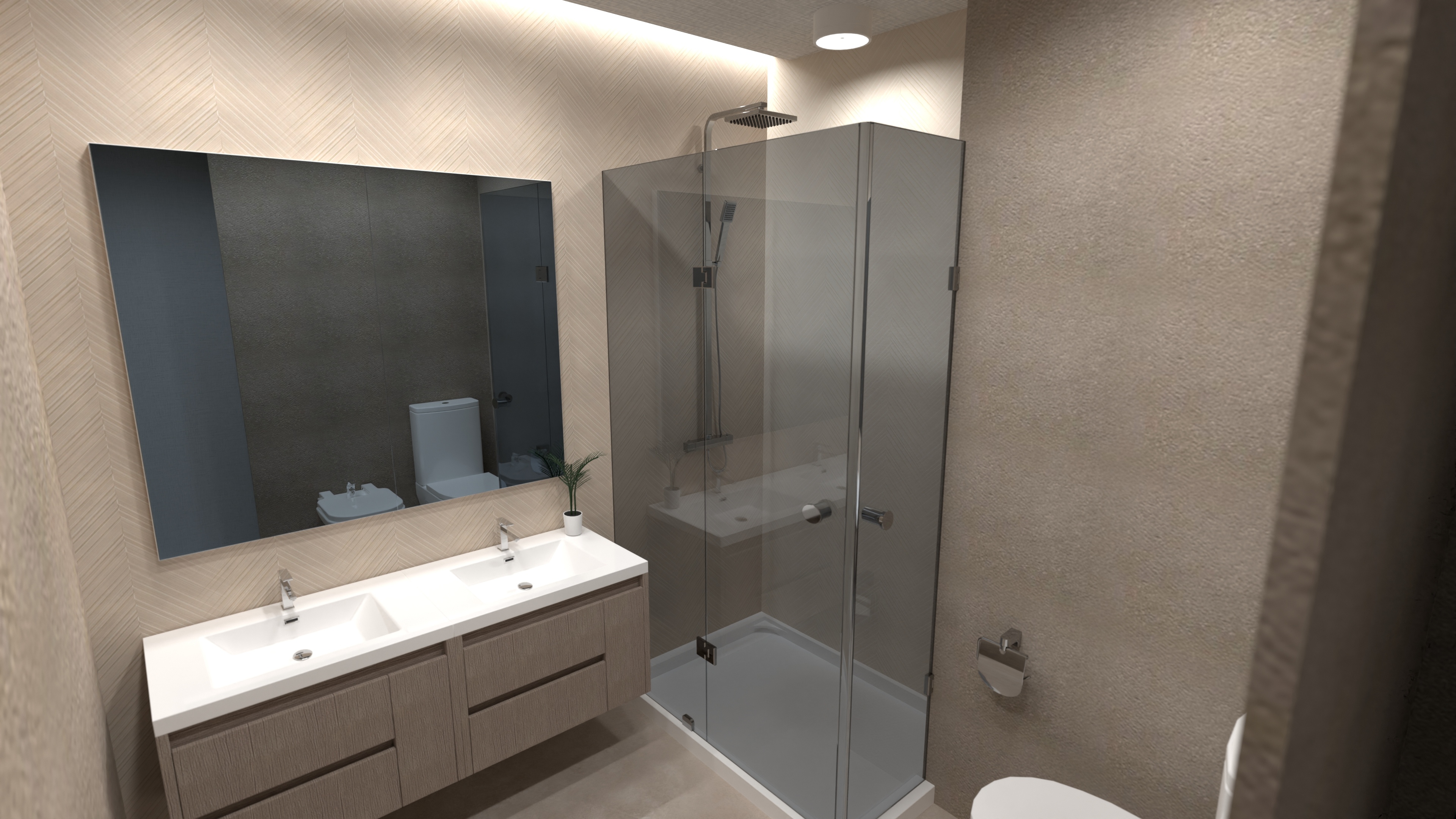 BAÑO_Esproneda_v10 pared ducha Es copy #23467199 by Luis