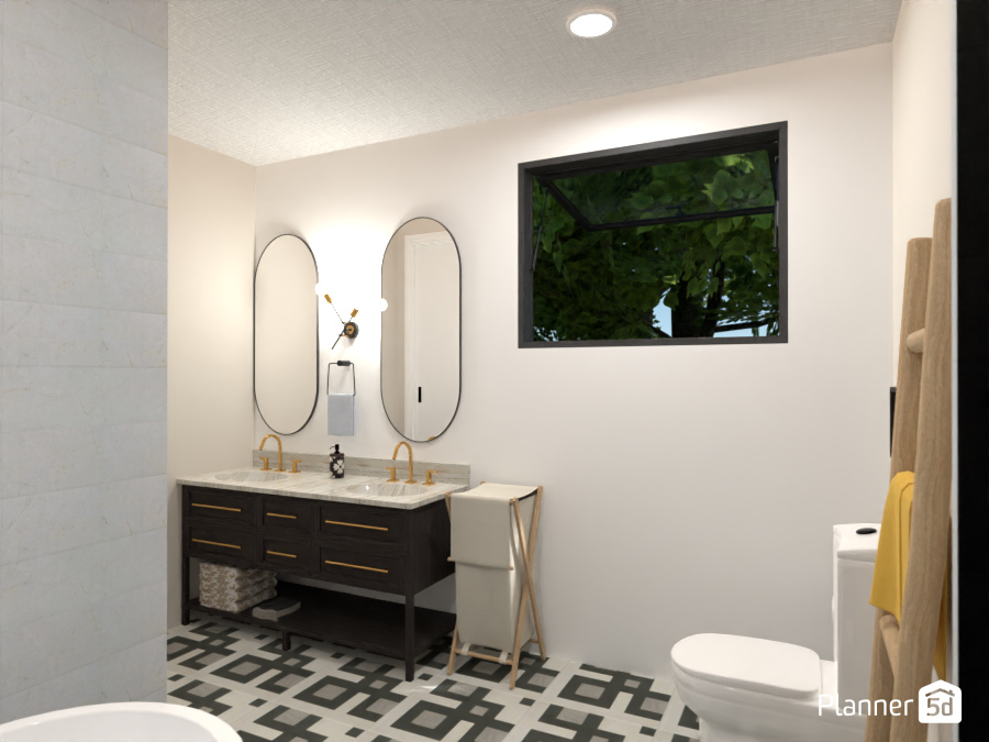 Two Bedroom Apartment Bathroom 11669888 by Isabel image