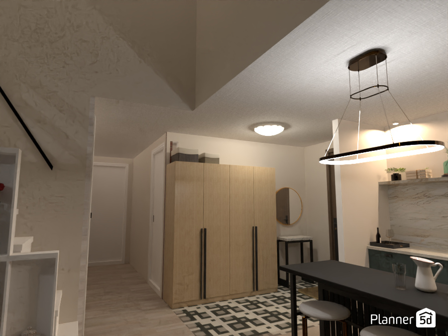 Two Bedroom Apartment Entryway #11670052 by Isabel
