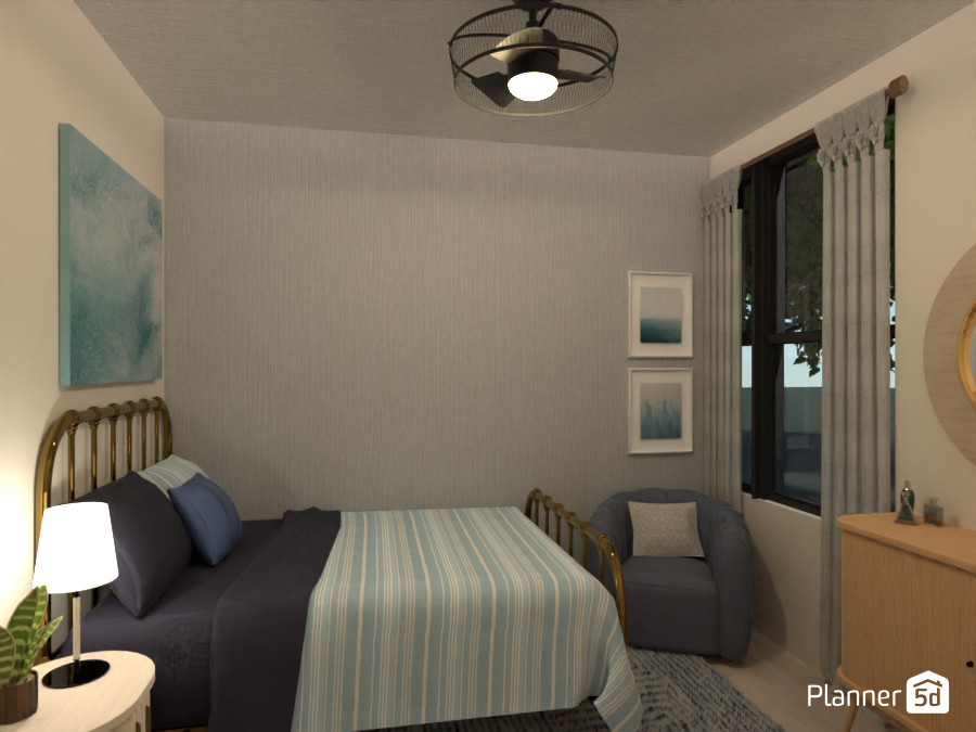 Two Bedroom Apartment Bedroom 11669924 by Isabel image