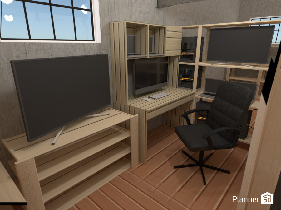 Basement Workstation #6912606 by Kitchen Designer