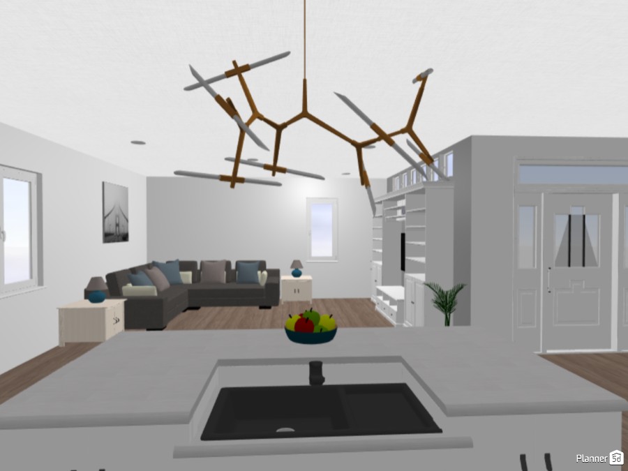 traditional blue home 81637 by Architect Allie image