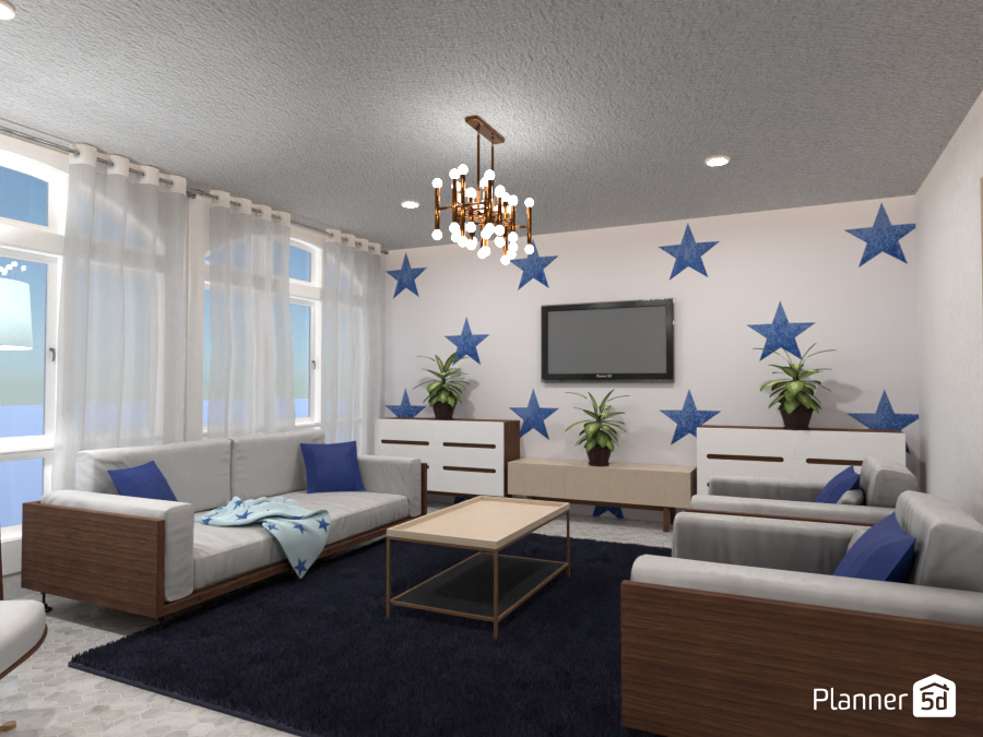 White and blue - Design Battle Entry #7445782 by Valerie