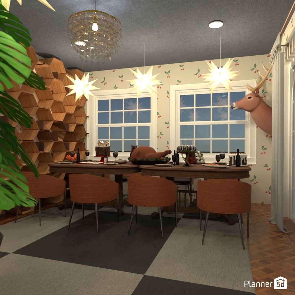 DB: Thanksgiving Day - room shell copy #23412079 by Editors Choice