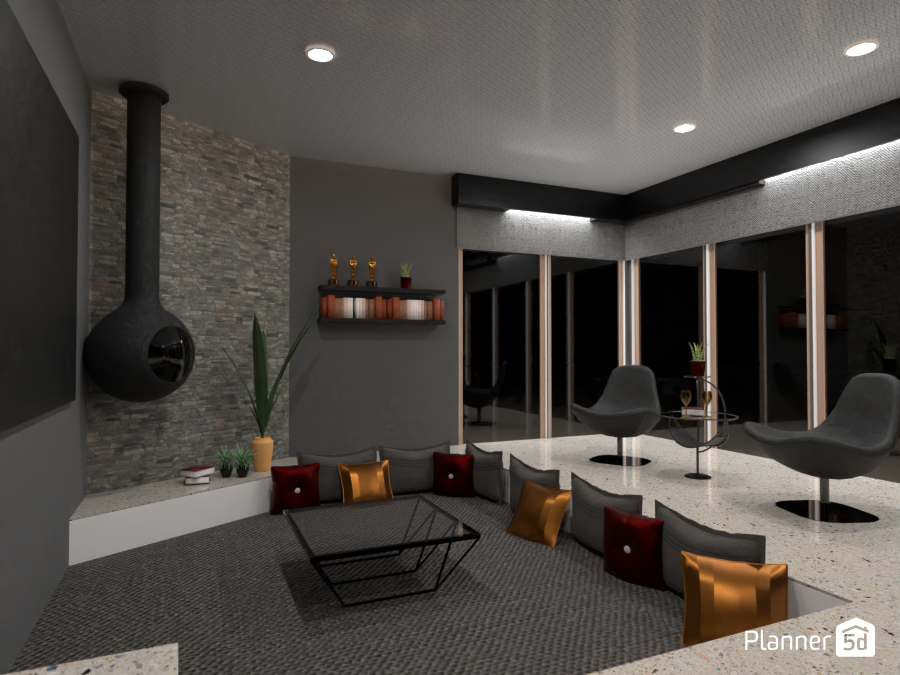 Living room for Superhero - Batalla de diseño #7728298 by Hall Pat