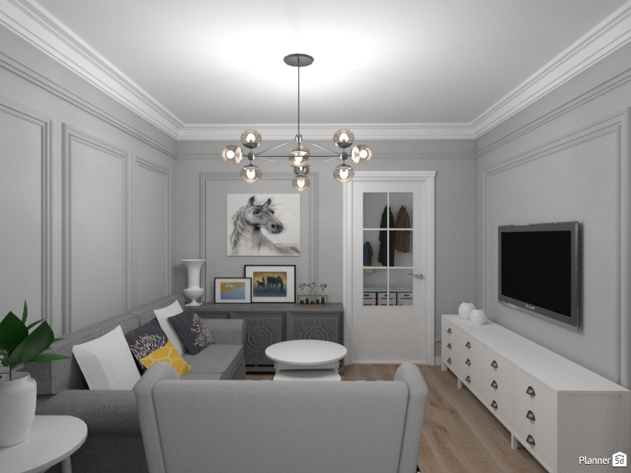 жк риверпарк гостиная вариант 2 #1637302 by Елена