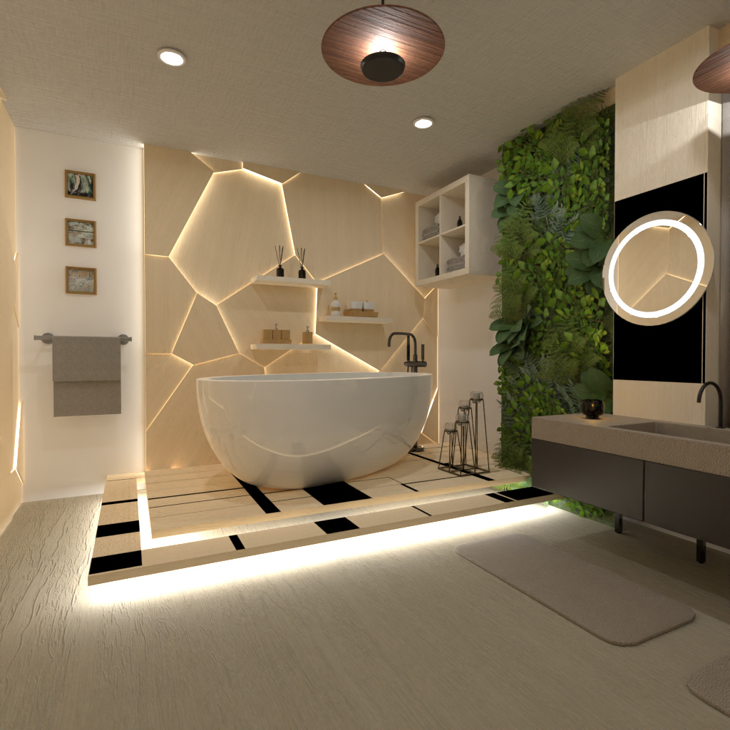 Biophilic Bathroom #13075639 by Editors Choice