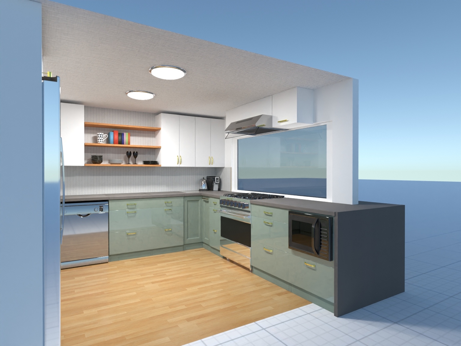 Working Copy Shelves Waterfall #26088292 by User 150983918