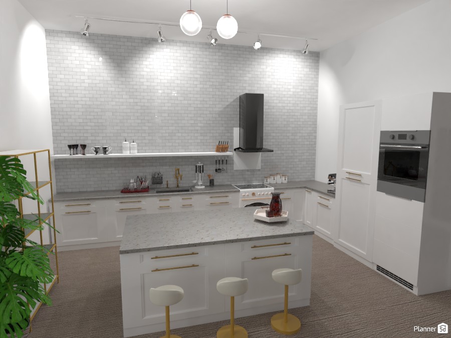white kitchen #3659382 by rilly