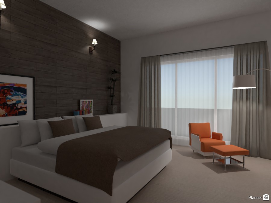 Brown bedroom #3659620 by rilly