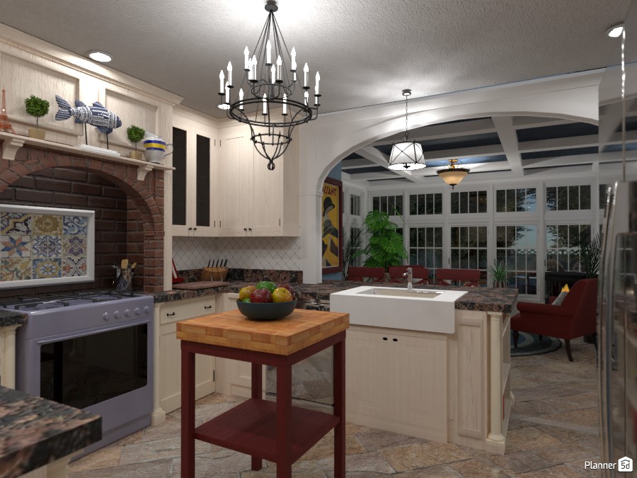 French Country Kitchen Remodel and Addition 3590369 by Kristin NM image